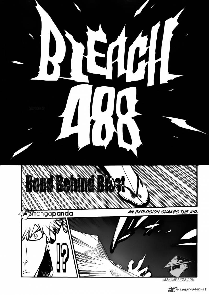Bleach Chapter 488 : Bond Behind Blast - Picture 3