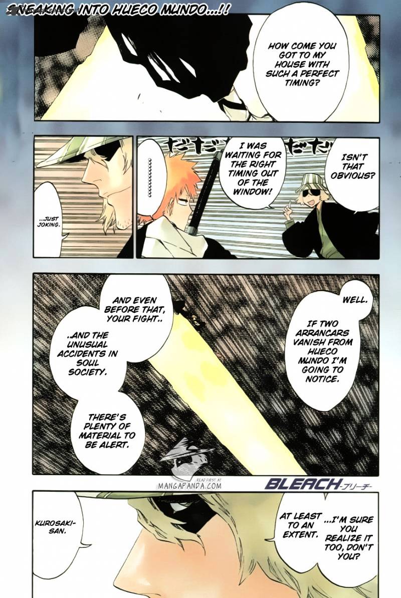 Bleach Chapter 487 : Breathe But Blind - Picture 1
