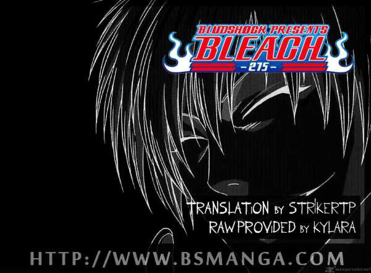 Bleach Chapter 275 : United Front 2 Red And White - Picture 1