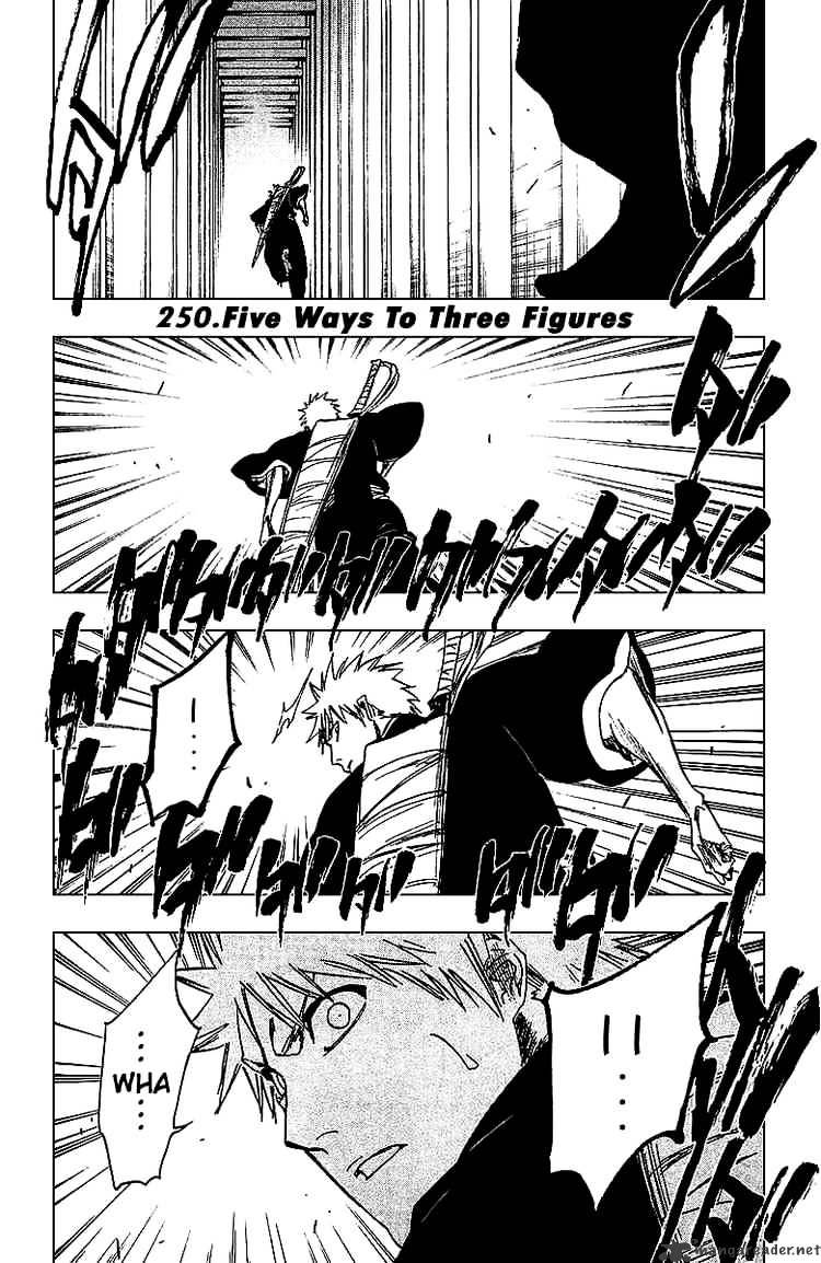 Bleach Chapter 250 : Five Ways To Three Figures - Picture 1