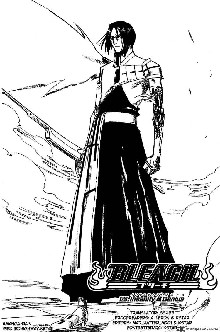 Bleach Chapter 125 : Insanity And Genius - Picture 3