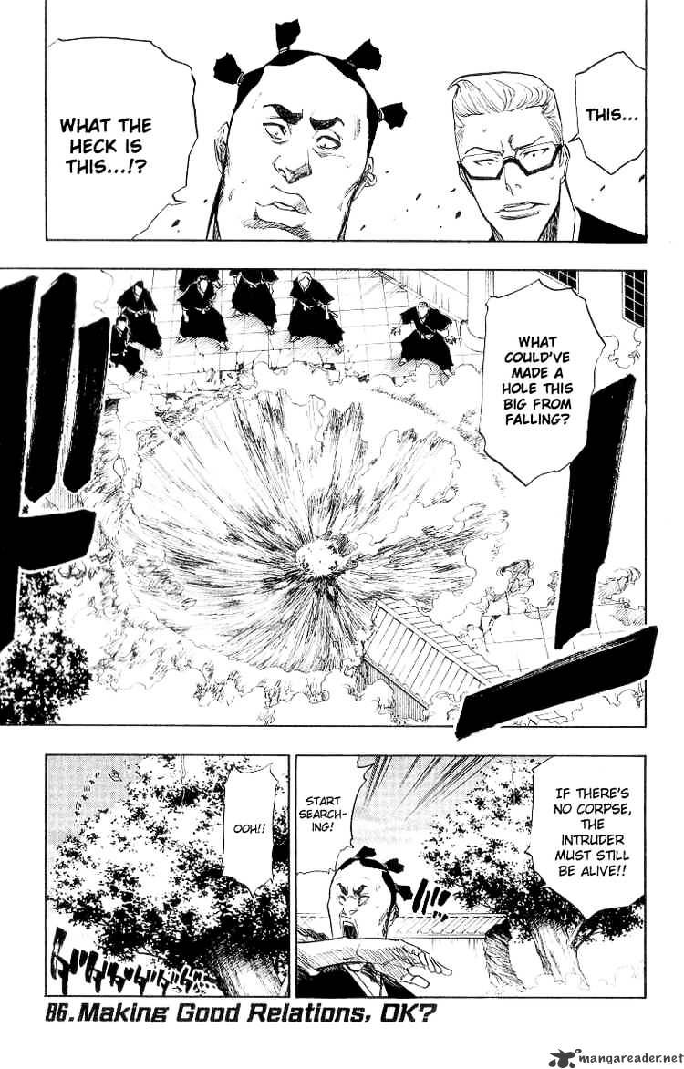 Bleach Chapter 86 : Making-Good Relations, Ok - Picture 1