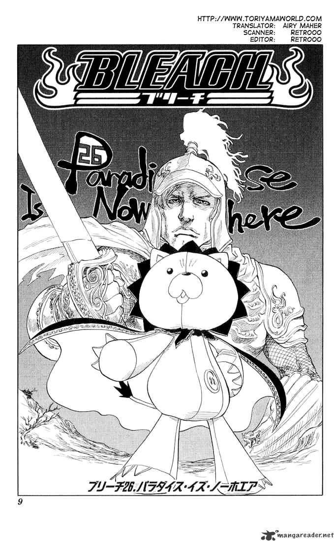 Bleach Chapter 26 : Paradise Is Nowhere - Picture 3
