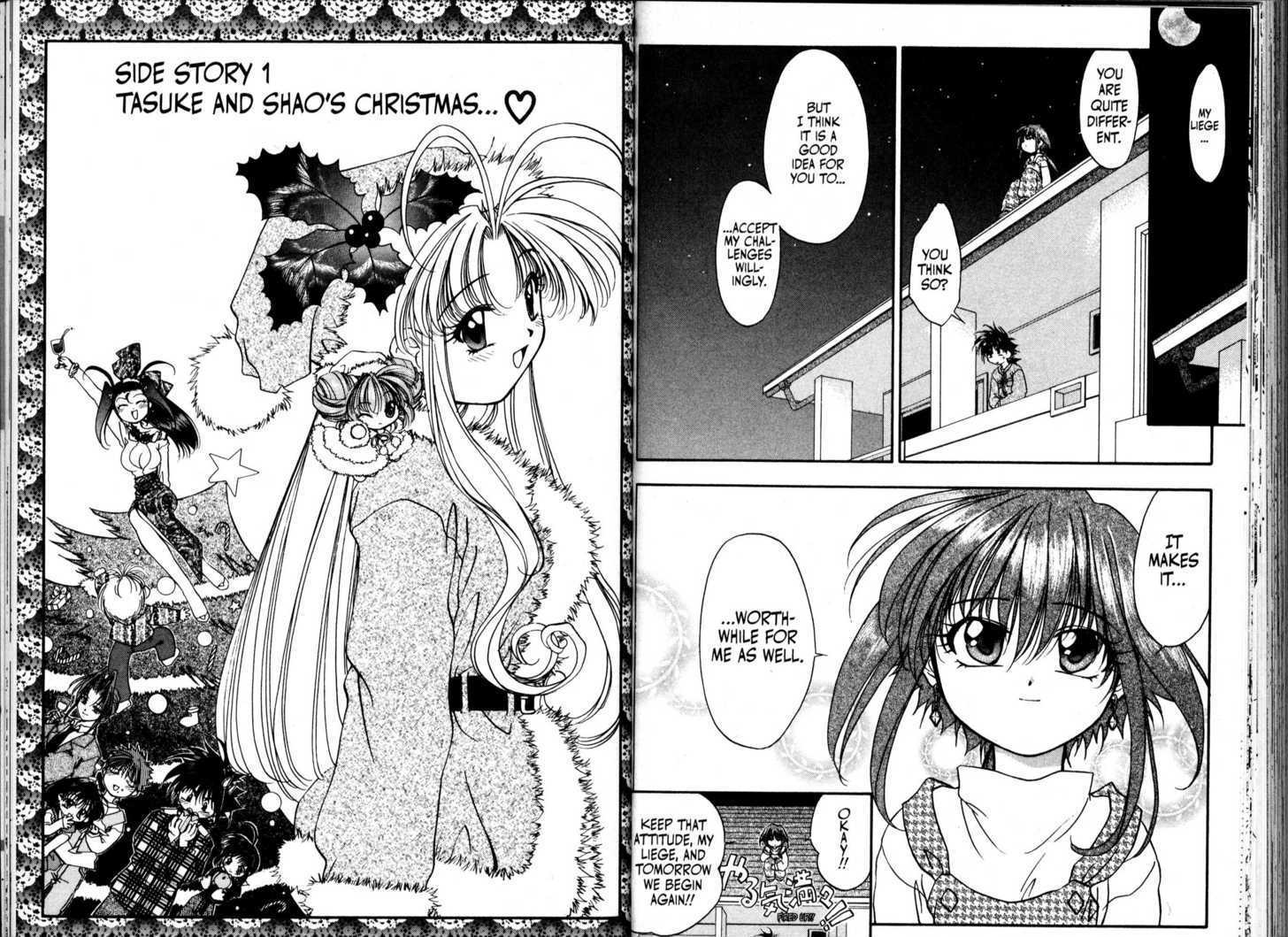 Mamotte Shugogetten! Vol.6 Chapter 42.1 : Side Story 1: Tasuke And Shao's Christmas - Picture 1