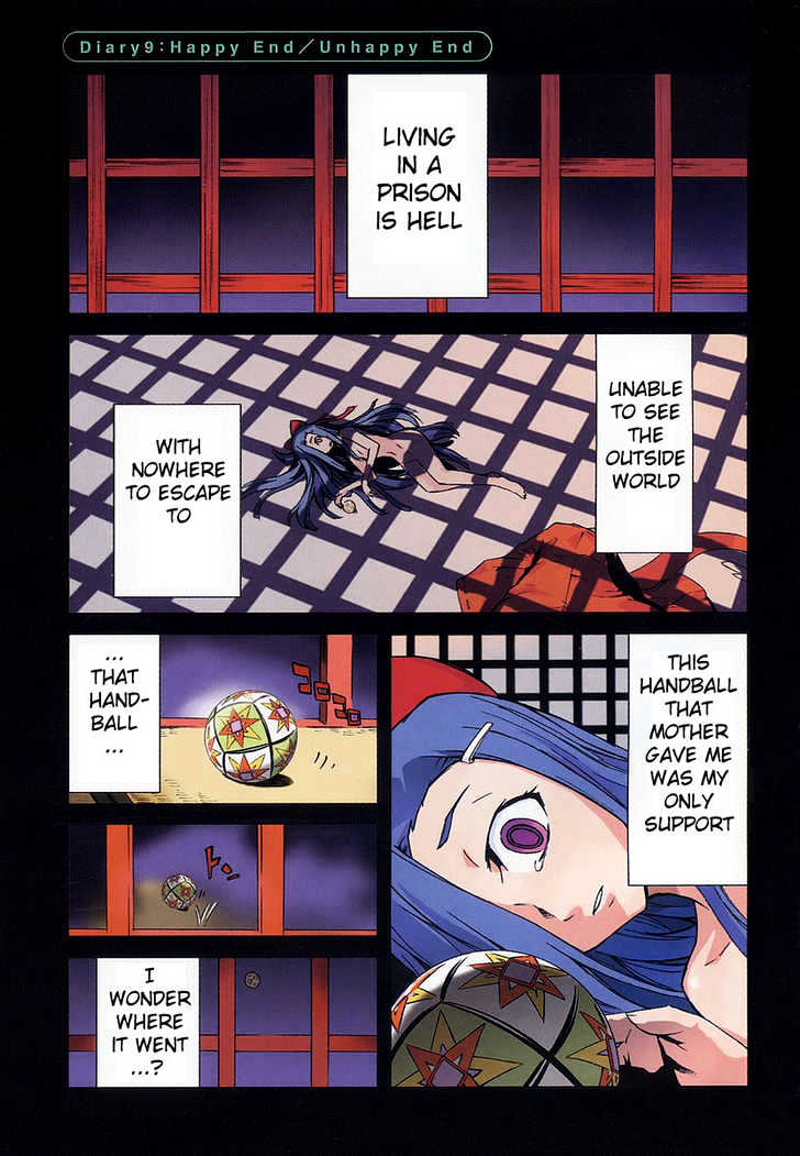 Mirai Nikki Vol.3 Chapter 9 : Happy End - Unhappy End - Picture 1