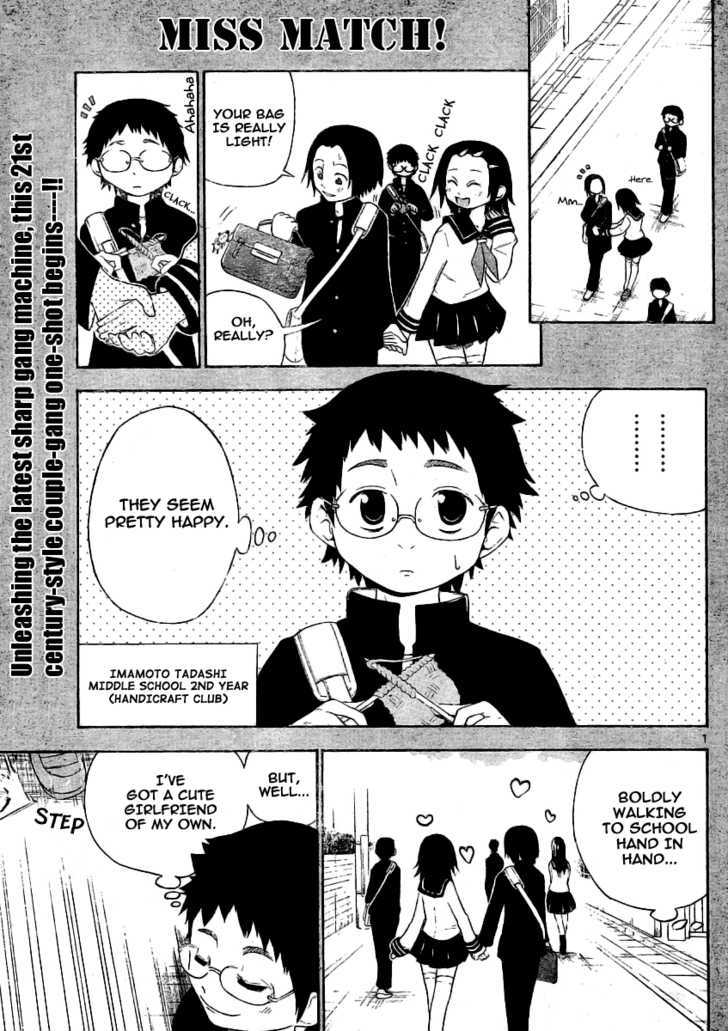 Onidere Vol.1 Chapter 0 : Miss Match! - Onidere Oneshot - Picture 1