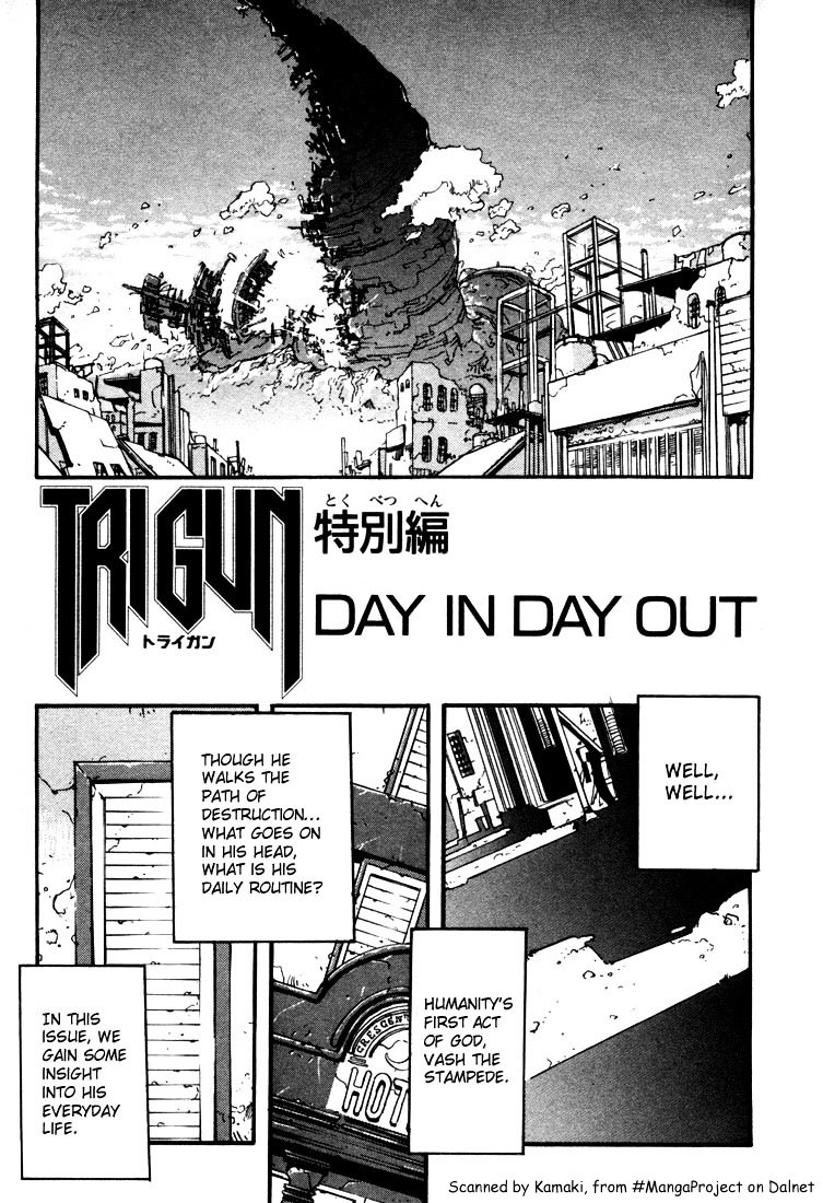 Trigun Vol.3 Chapter 20.5 : Day In Day Out [Extra] - Picture 3