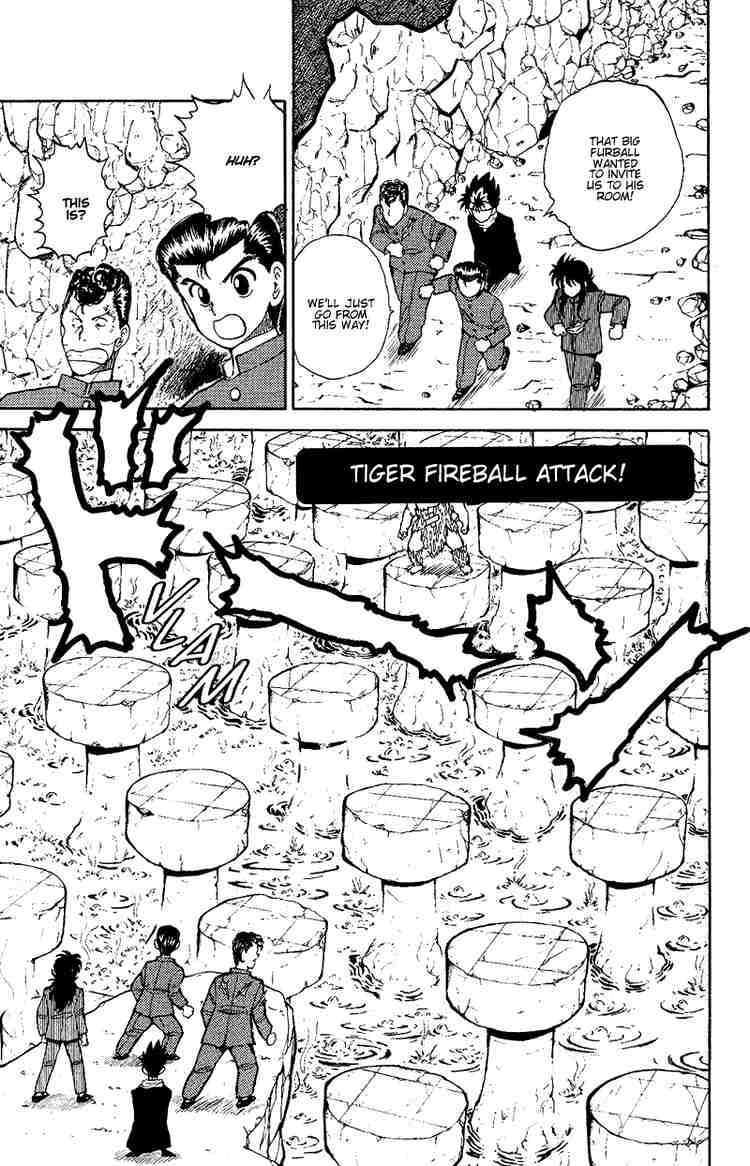 Yu Yu Hakusho Chapter 38 : Tiger Fireball Attack! - Picture 1