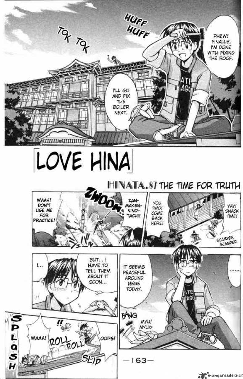 Love Hina Chapter 87 : The Time For Truth - Picture 1