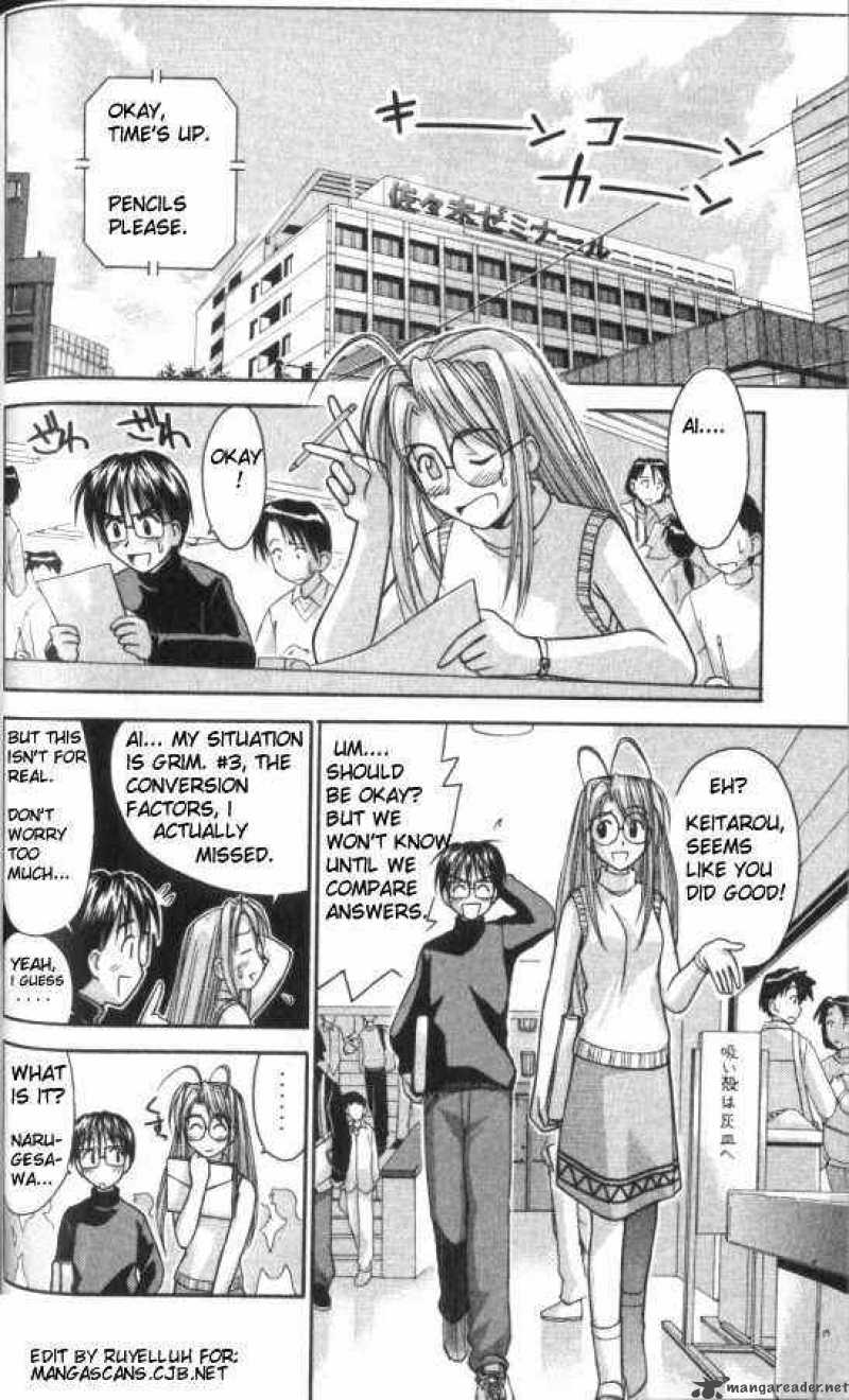 Love Hina Chapter 47 : Revealed! Mitsumi's Study Technique - Picture 2