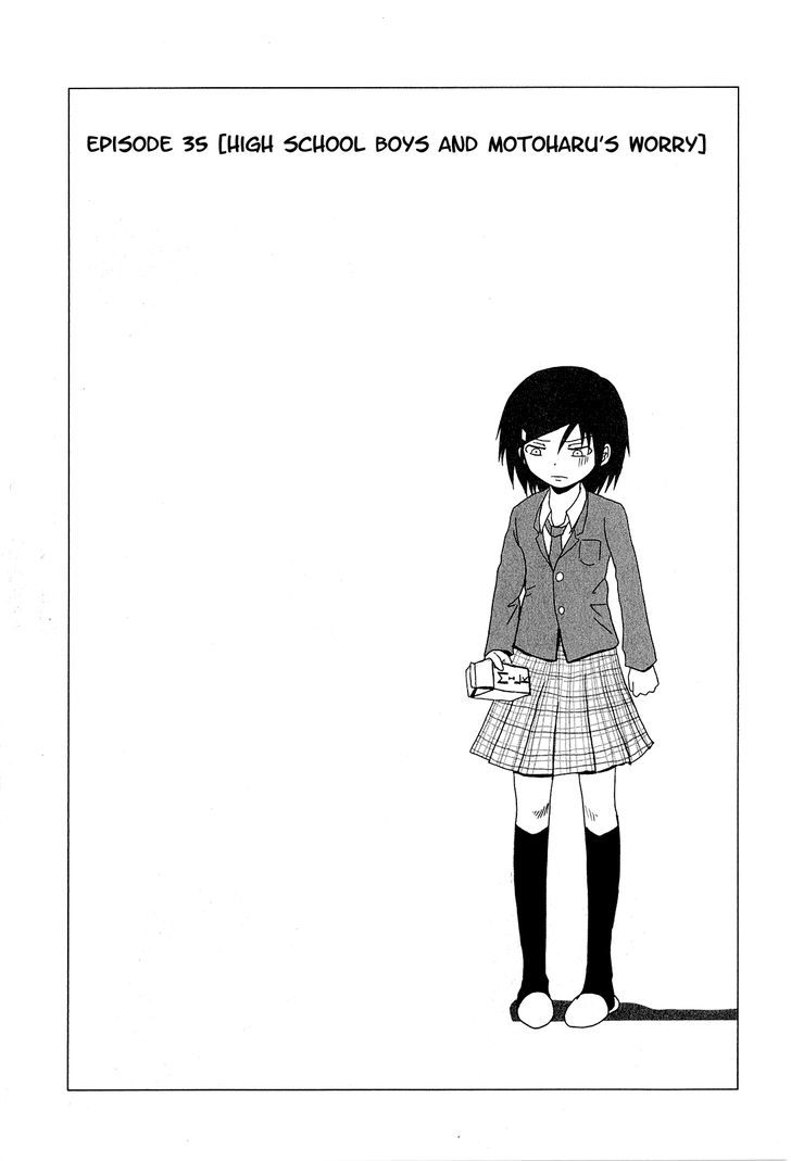 Danshi Koukousei No Nichijou Vol.3 Chapter 35 : High School Boys And Motoharu S Worry - Picture 1