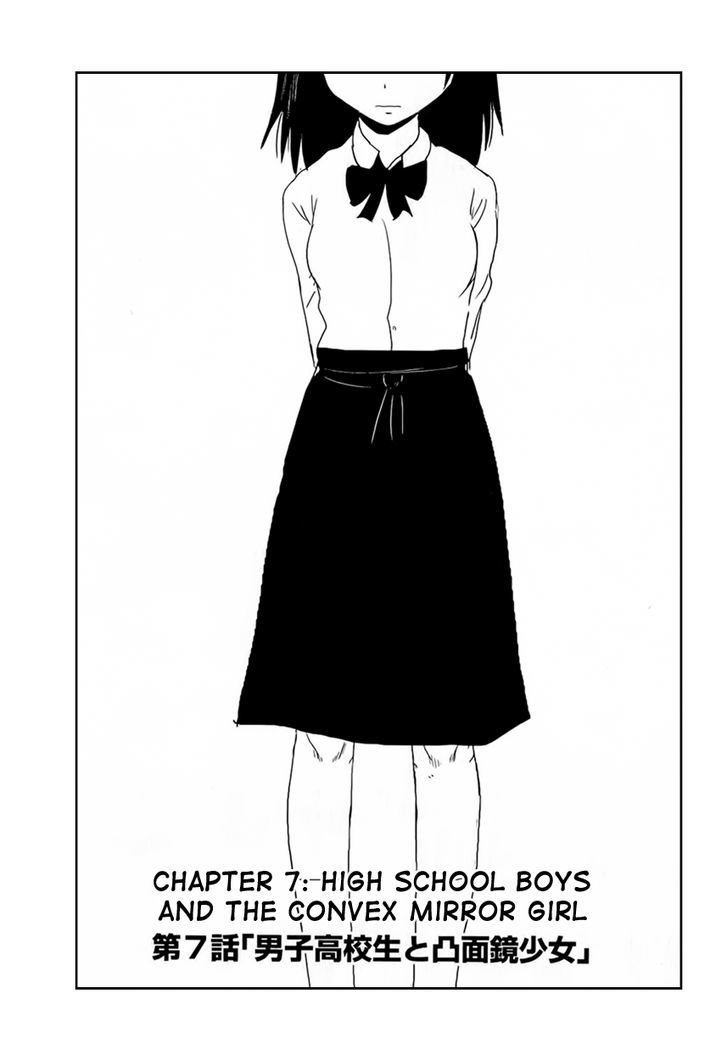 Danshi Koukousei No Nichijou Vol.1 Chapter 7 : High School Boys And The Convex Mirror Girl - Picture 2