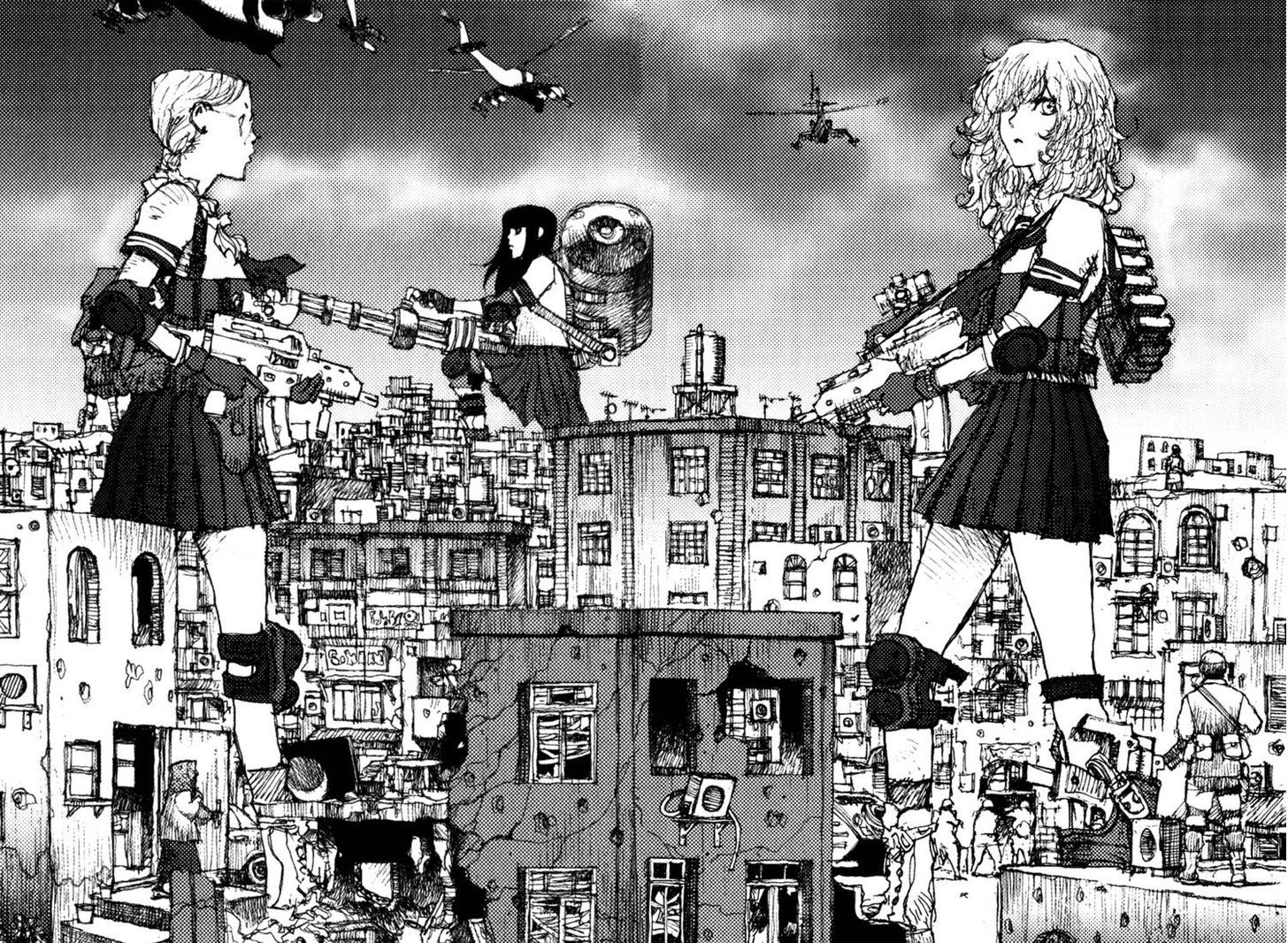 Zenryou Naru Itan No Machi Vol.1 Chapter 6 : Female High School Soldier - Picture 3