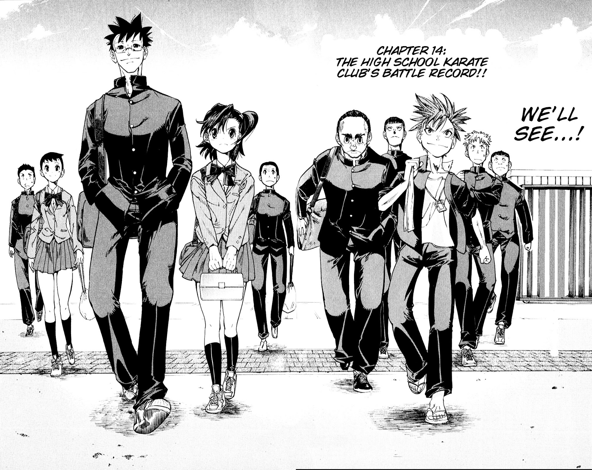 Hanzasky Vol.2 Chapter 14 : The High School Karate Club's Battle Record!! - Picture 2