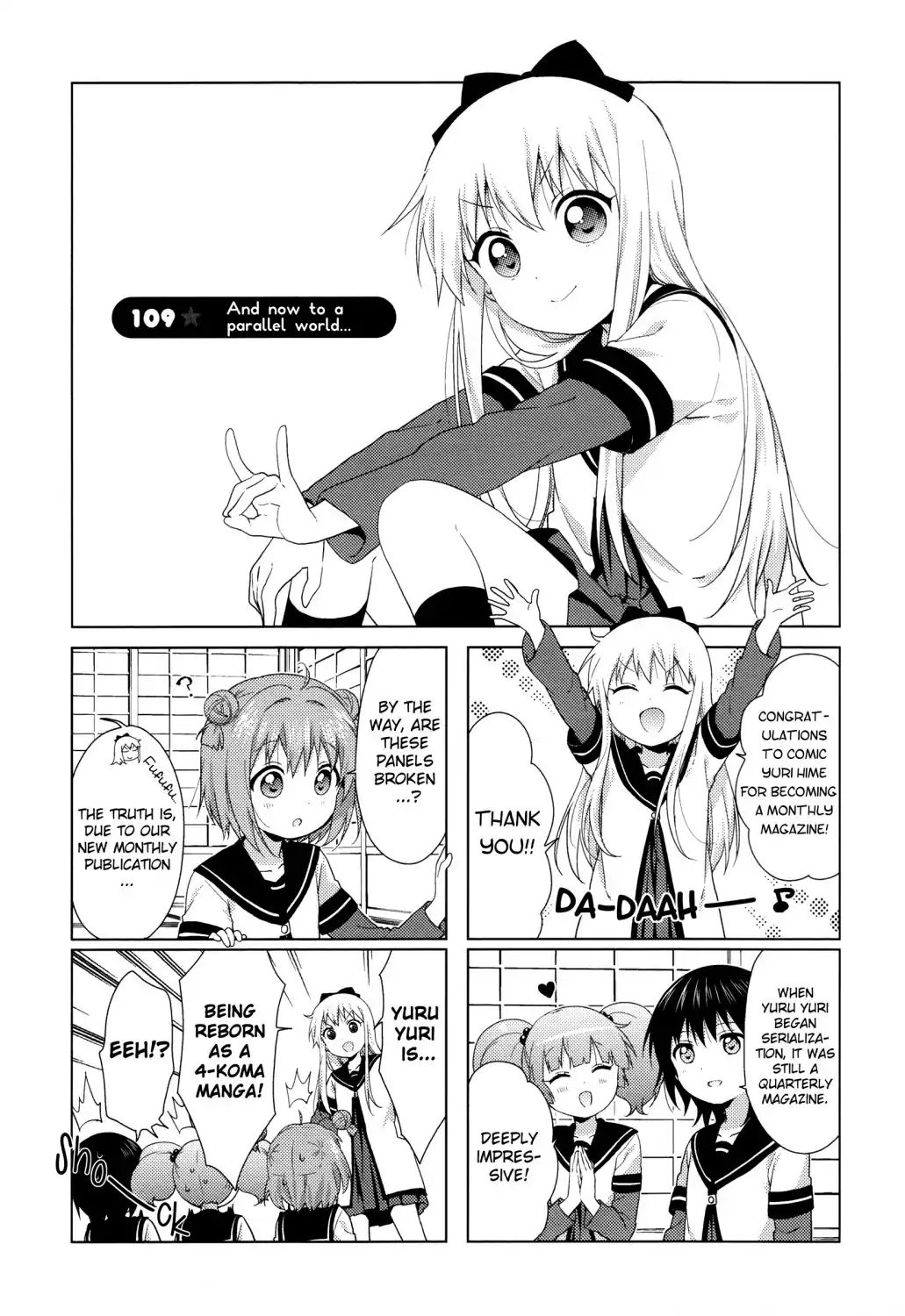 Yuru Yuri Vol.15 Chapter 109: And Now To A Parallel World... - Picture 1