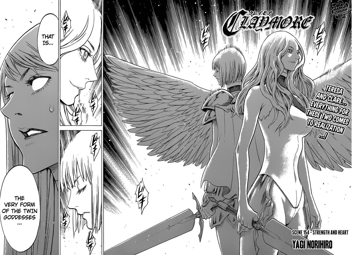 Claymore Vol.24 Chapter 154 : Strength And Heart - Picture 2