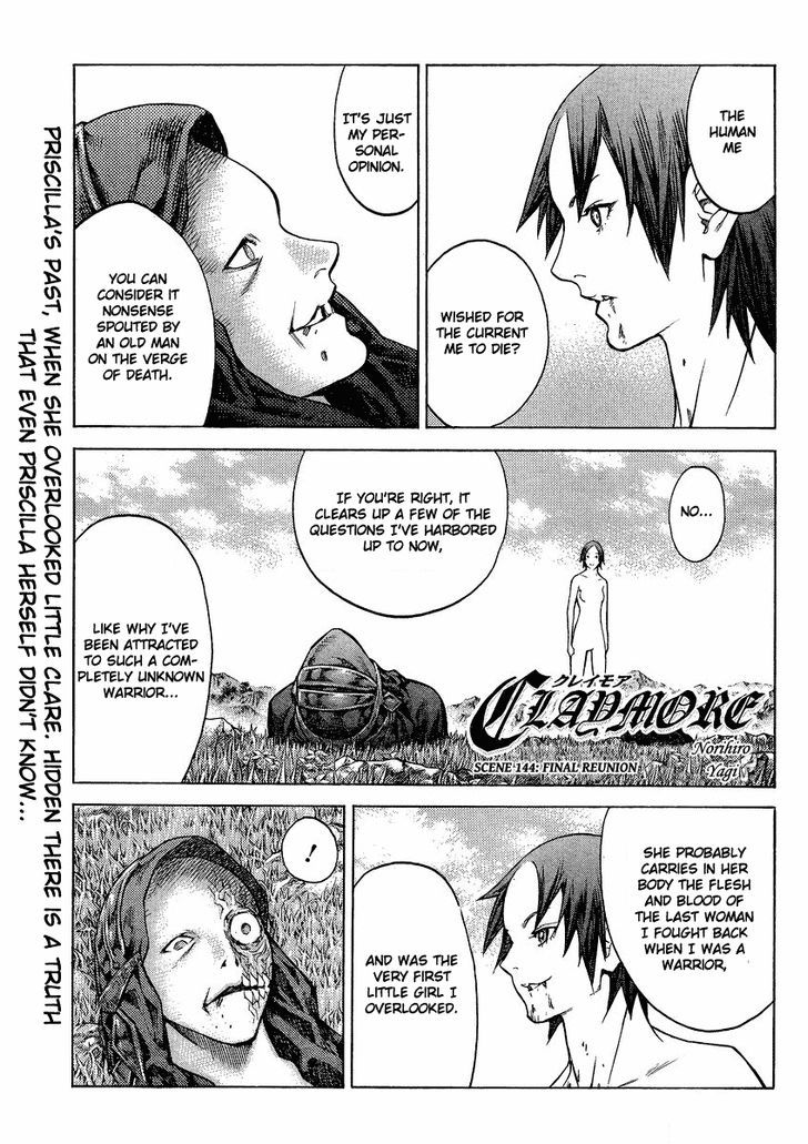 Claymore Vol.24 Chapter 144 : Final Reunion - Picture 1