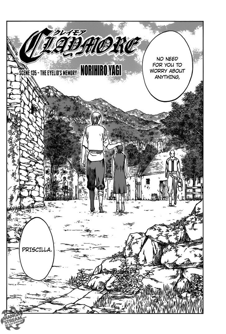Claymore Vol.24 Chapter 135 : The Eyelid's Memory - Picture 3