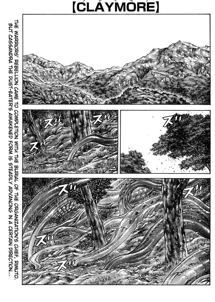 Claymore Vol.23 Chapter 127 : Where The Abyssall One Is Headed - Picture 1