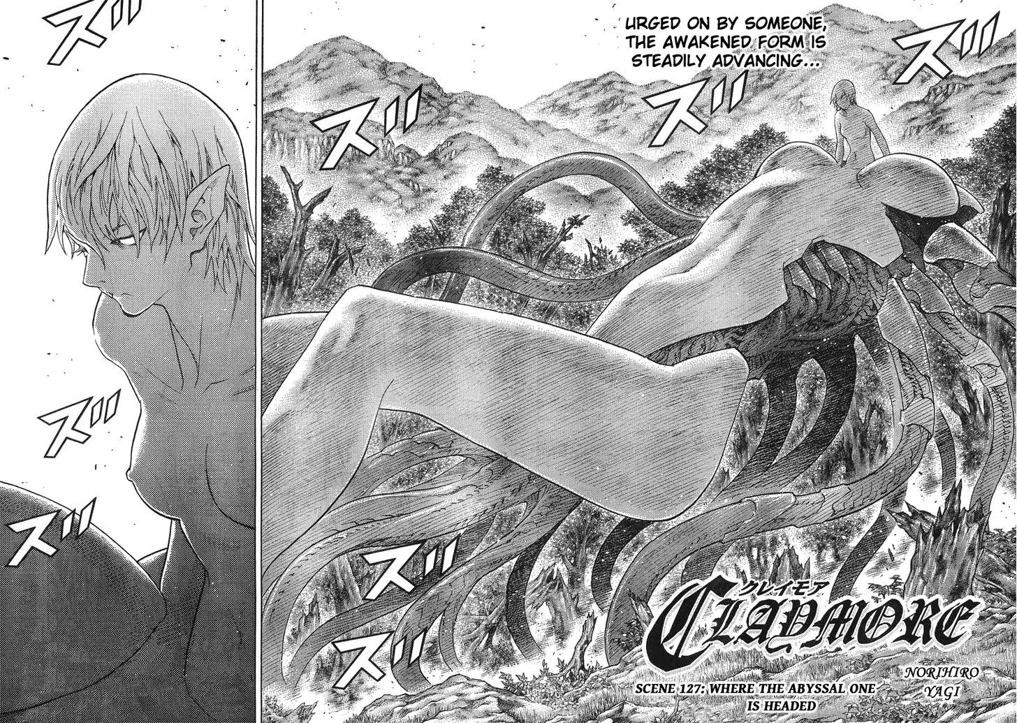 Claymore Vol.23 Chapter 127 : Where The Abyssall One Is Headed - Picture 2