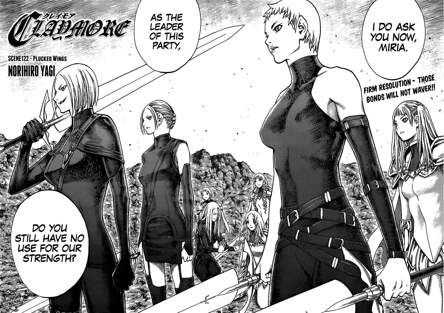 Claymore Vol.22 Chapter 122 : Plucked Wings - Picture 3