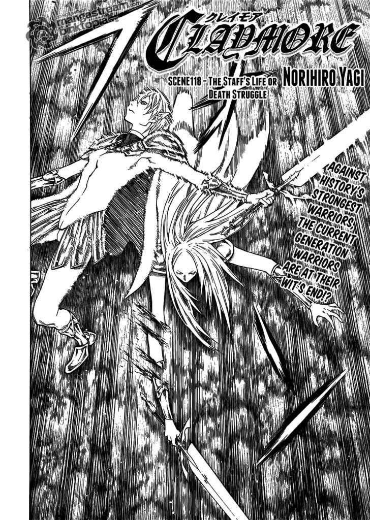 Claymore Vol.21 Chapter 118 : The Staff's Life Or Death Struggle - Picture 3