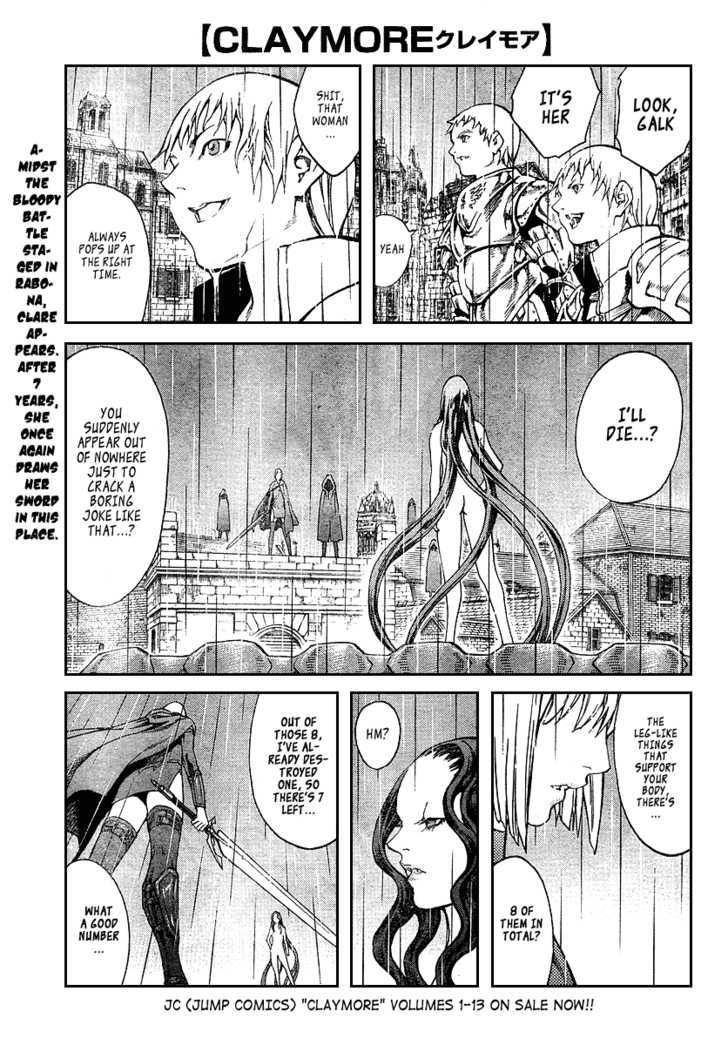 Claymore Vol.15 Chapter 78 : The Rebellious Warriors - Picture 2
