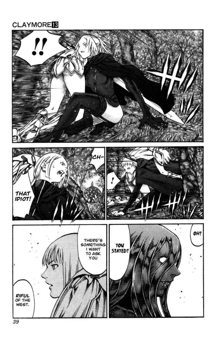 Claymore Vol.13 Chapter 71 : The Defiant Ones, Part 4 - Picture 2