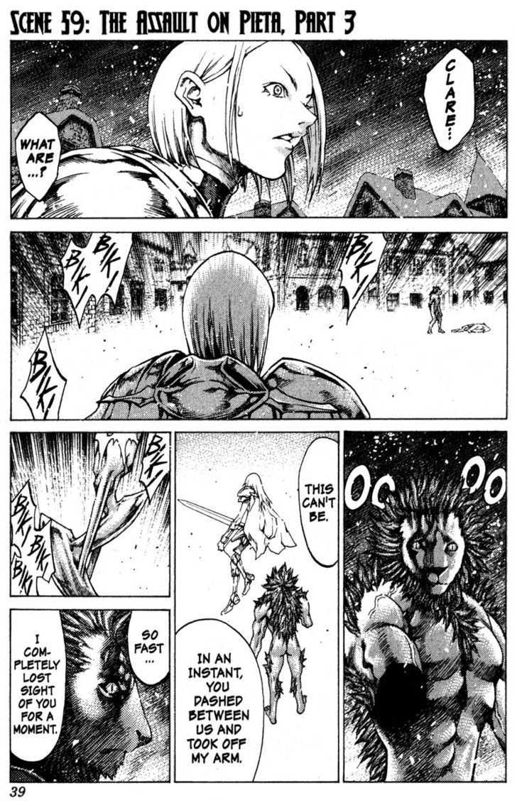 Claymore Vol.11 Chapter 59 : The Assault On Pieta, Part 3 - Picture 1