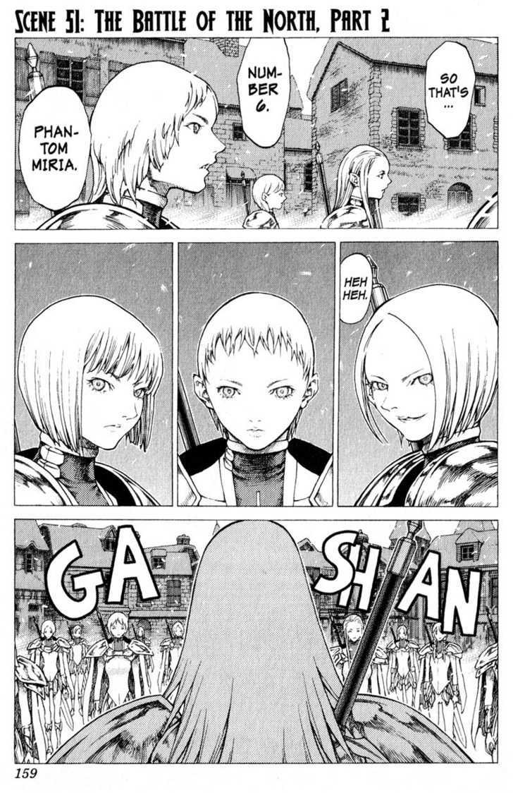 Claymore Vol.9 Chapter 51 : The Battle Of The North, Part 2 - Picture 1