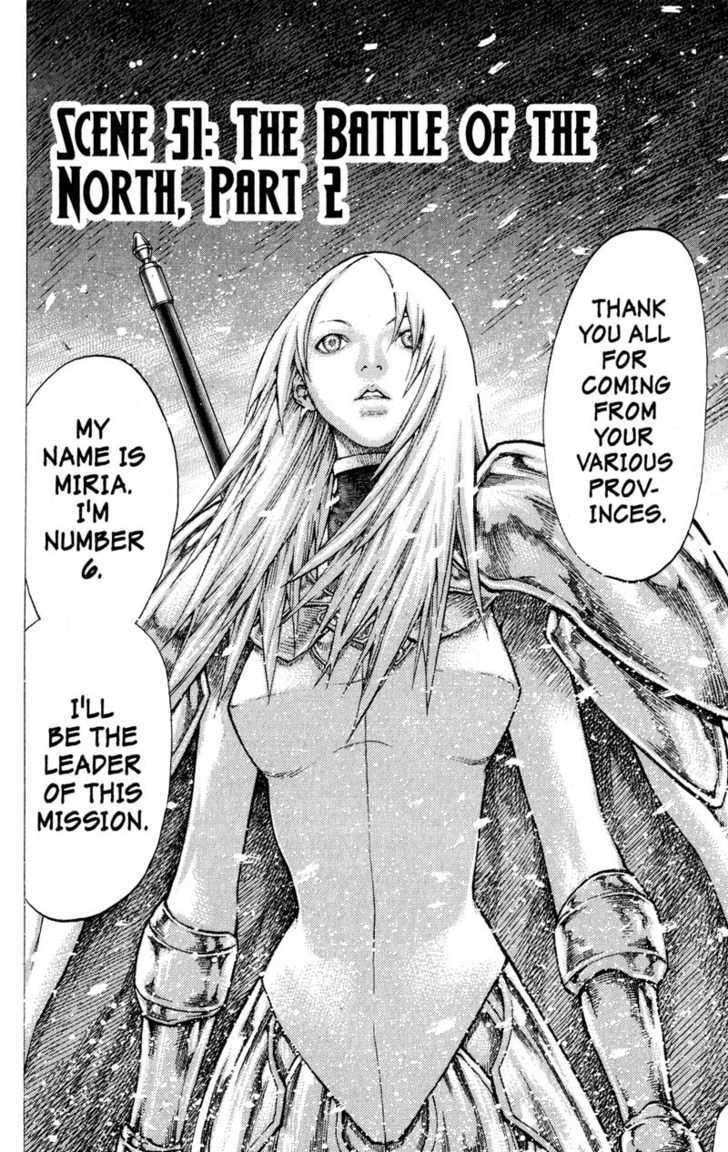 Claymore Vol.9 Chapter 51 : The Battle Of The North, Part 2 - Picture 2