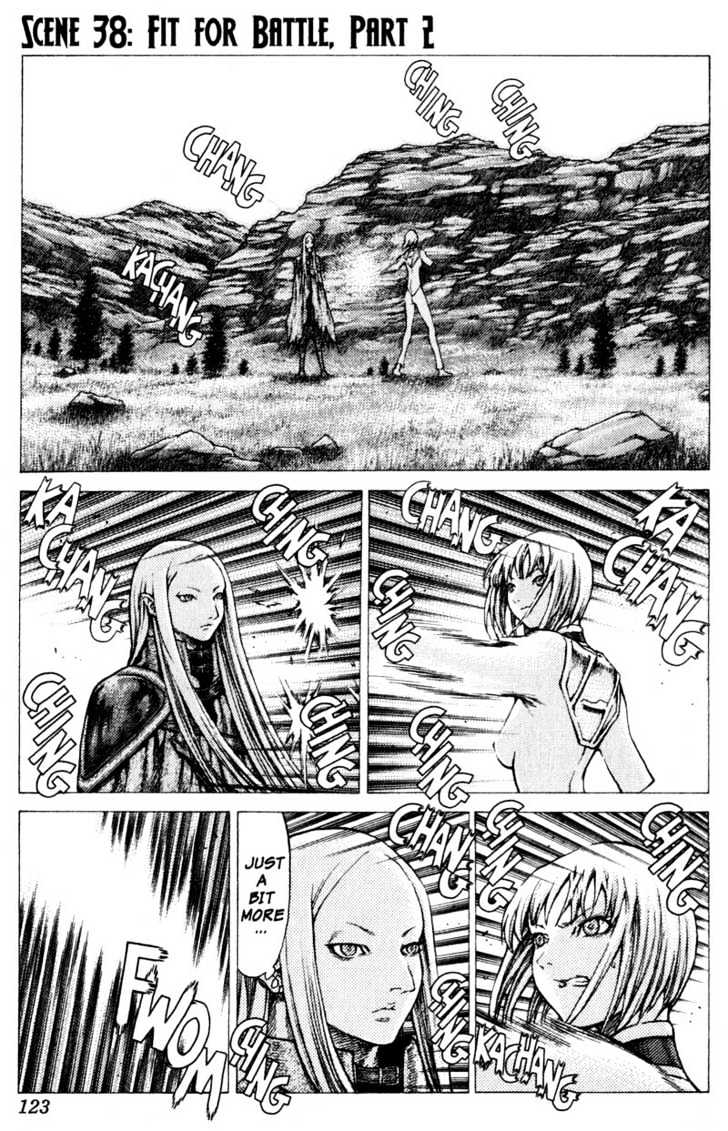 Claymore Vol.7 Chapter 38 : Fit For Battle, Part 2 - Picture 1