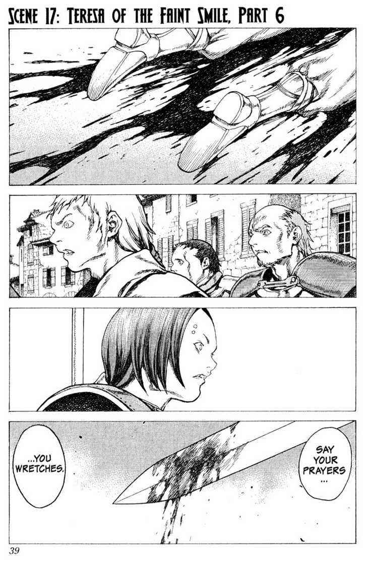 Claymore Vol.4 Chapter 17 : Teresa Of The Faint Smile, Part 6 - Picture 1