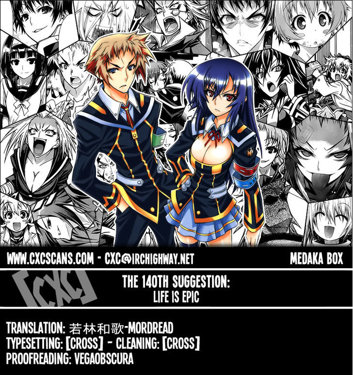 Medaka Box Vol.16 Chapter 140 : Life Is Epic - Picture 1