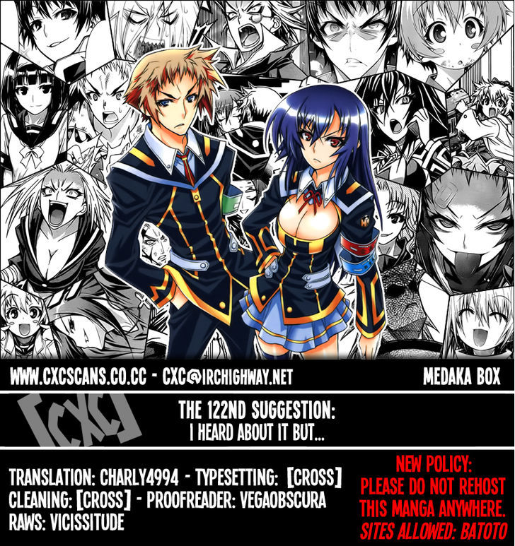 Medaka Box Vol.14 Chapter 122 : I Heard About It But... - Picture 1