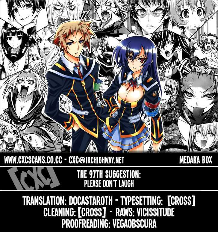 Medaka Box Vol.11 Chapter 97 : Please Don T Laugh - Picture 1