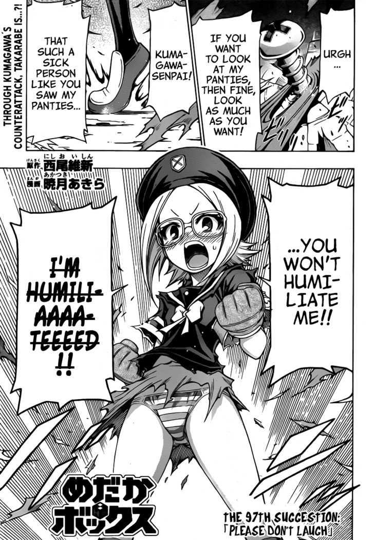 Medaka Box Vol.11 Chapter 97 : Please Don T Laugh - Picture 2