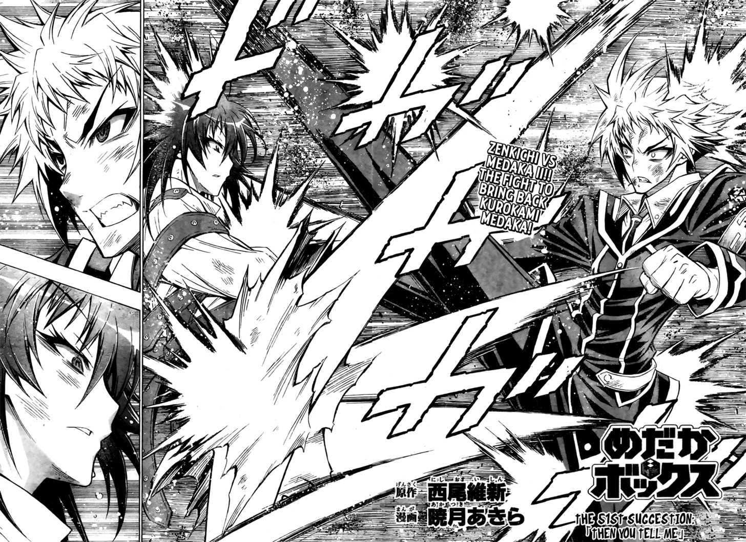 Medaka Box Vol.6 Chapter 51 : Then You Tell Me - Picture 3