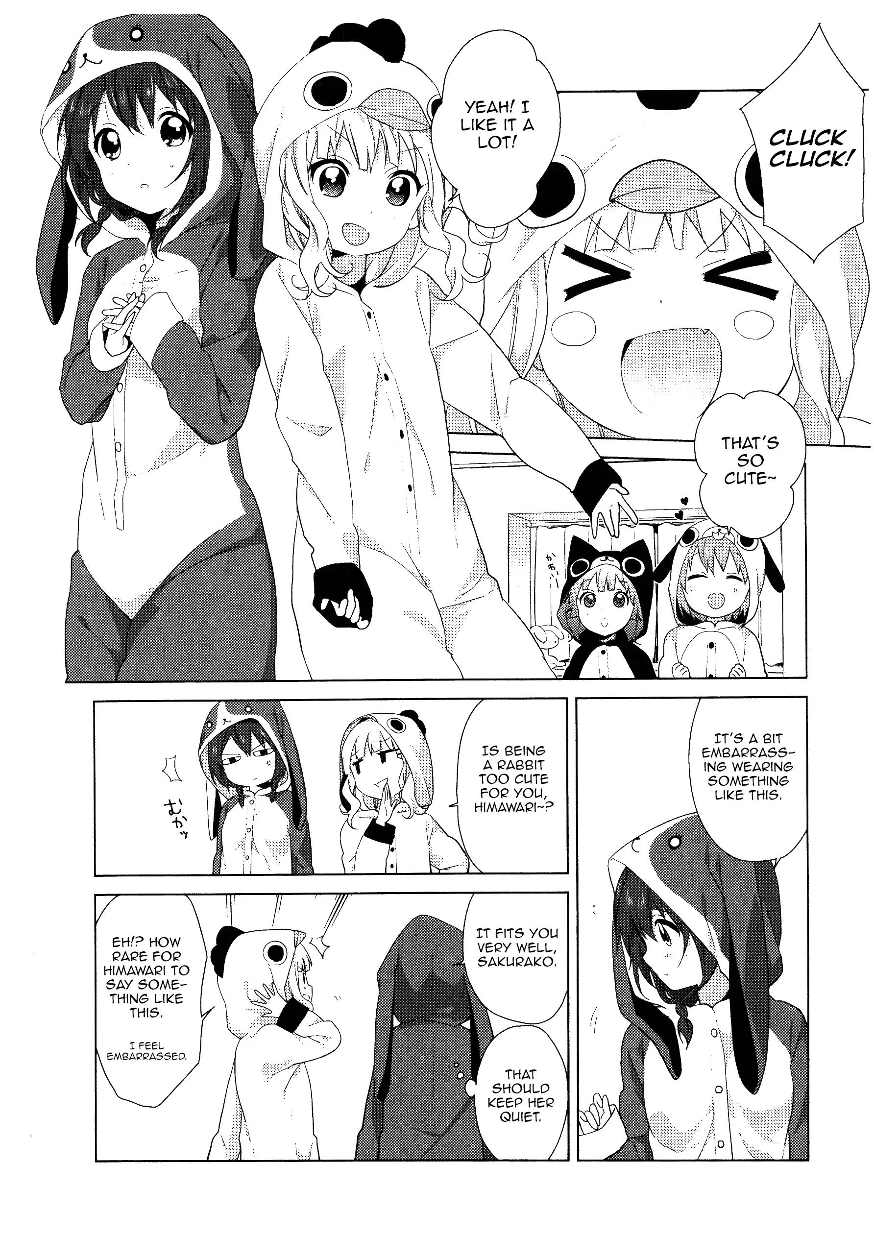 Yuru Yuri Vol.8 Chapter 58: Pajama Party 13 Year Old Edition - Picture 2