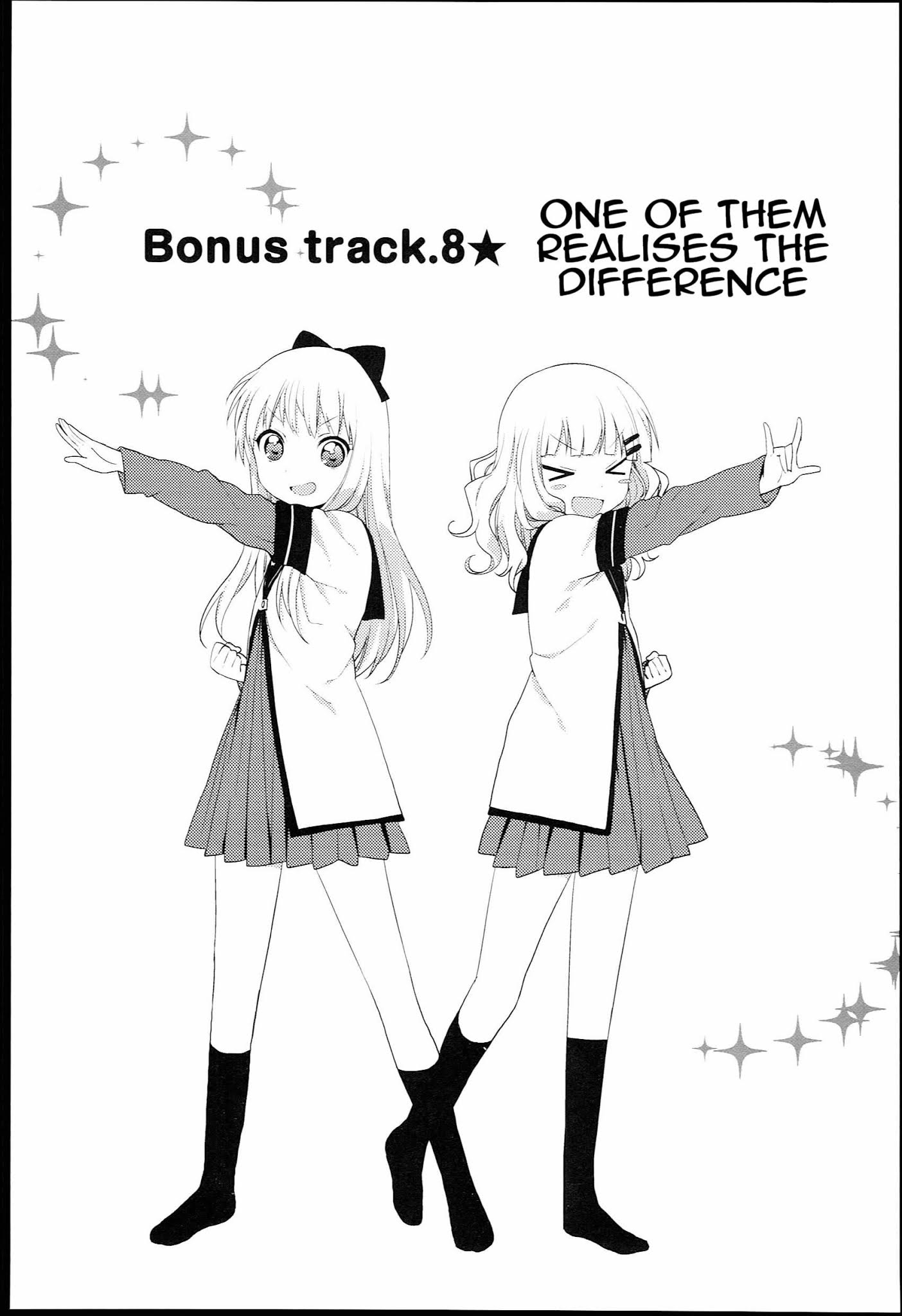 Yuru Yuri Chapter 51.02: Bonus Track 8 - One Of Them Realises The Difference - Picture 1