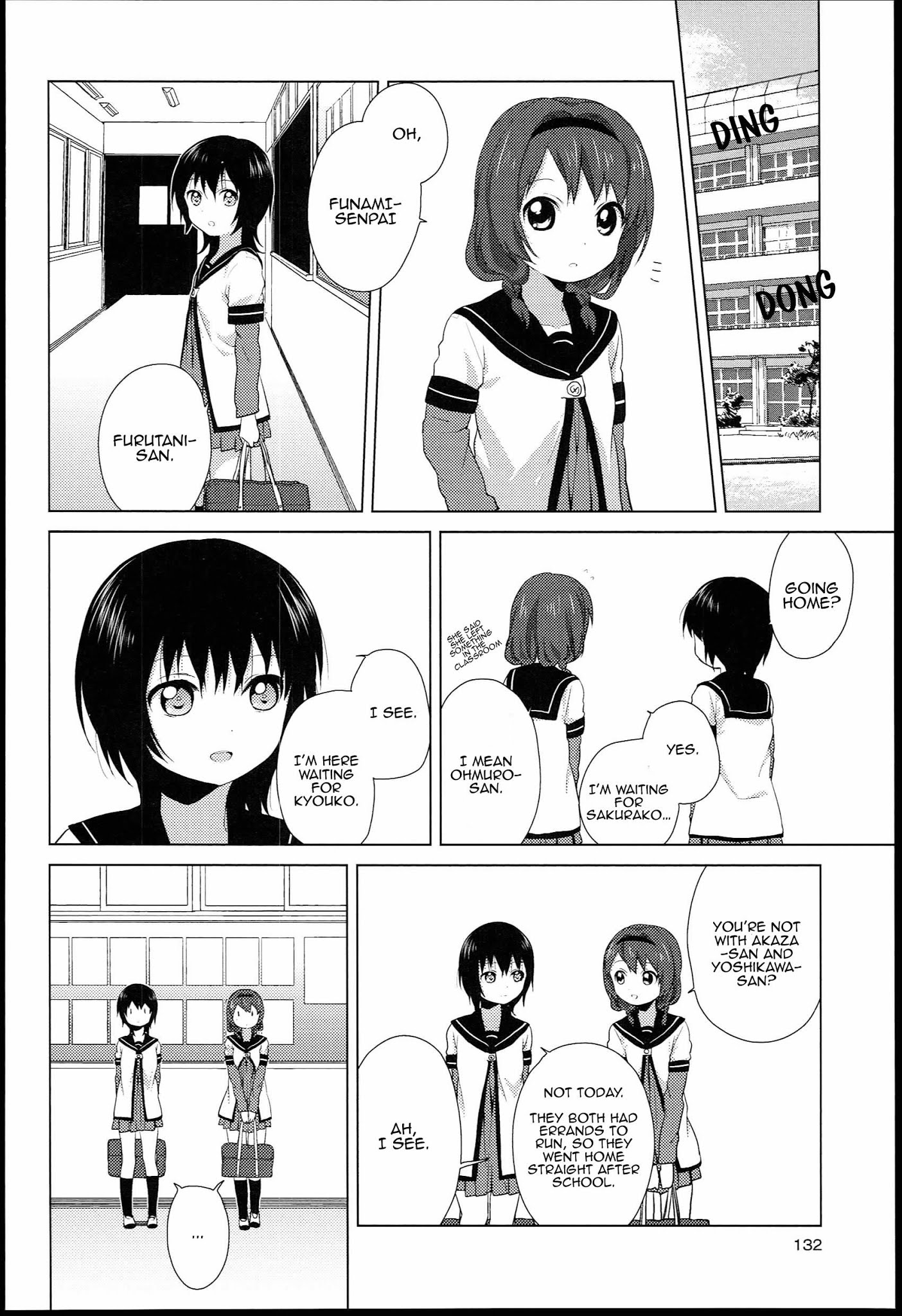 Yuru Yuri Chapter 51.02: Bonus Track 8 - One Of Them Realises The Difference - Picture 2