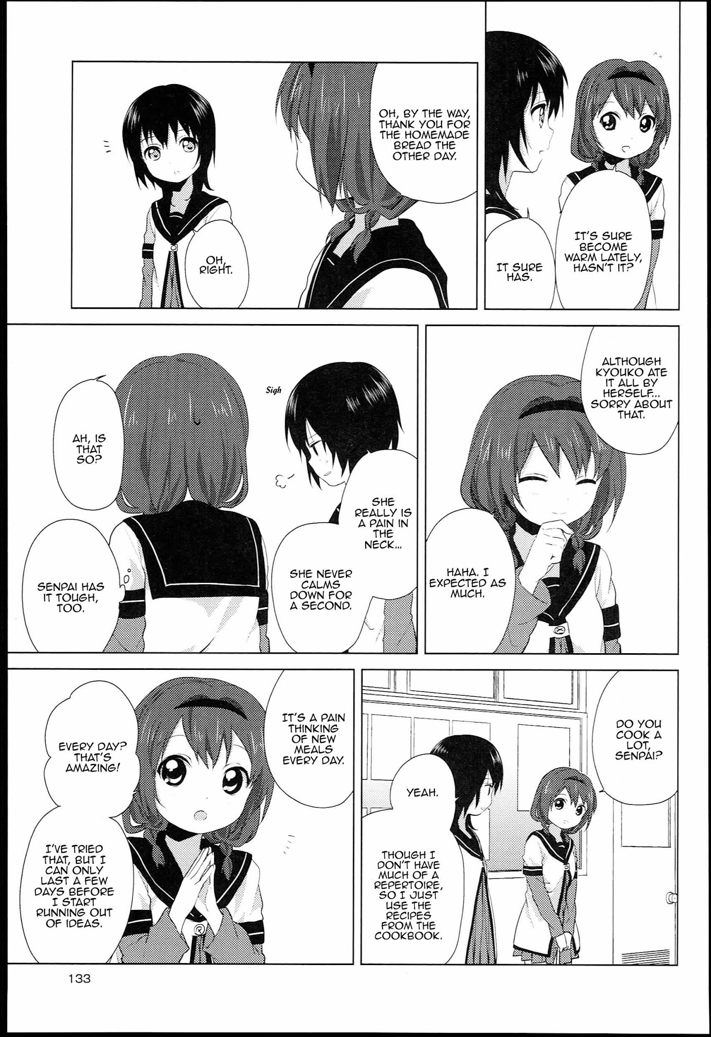 Yuru Yuri Chapter 51.02: Bonus Track 8 - One Of Them Realises The Difference - Picture 3