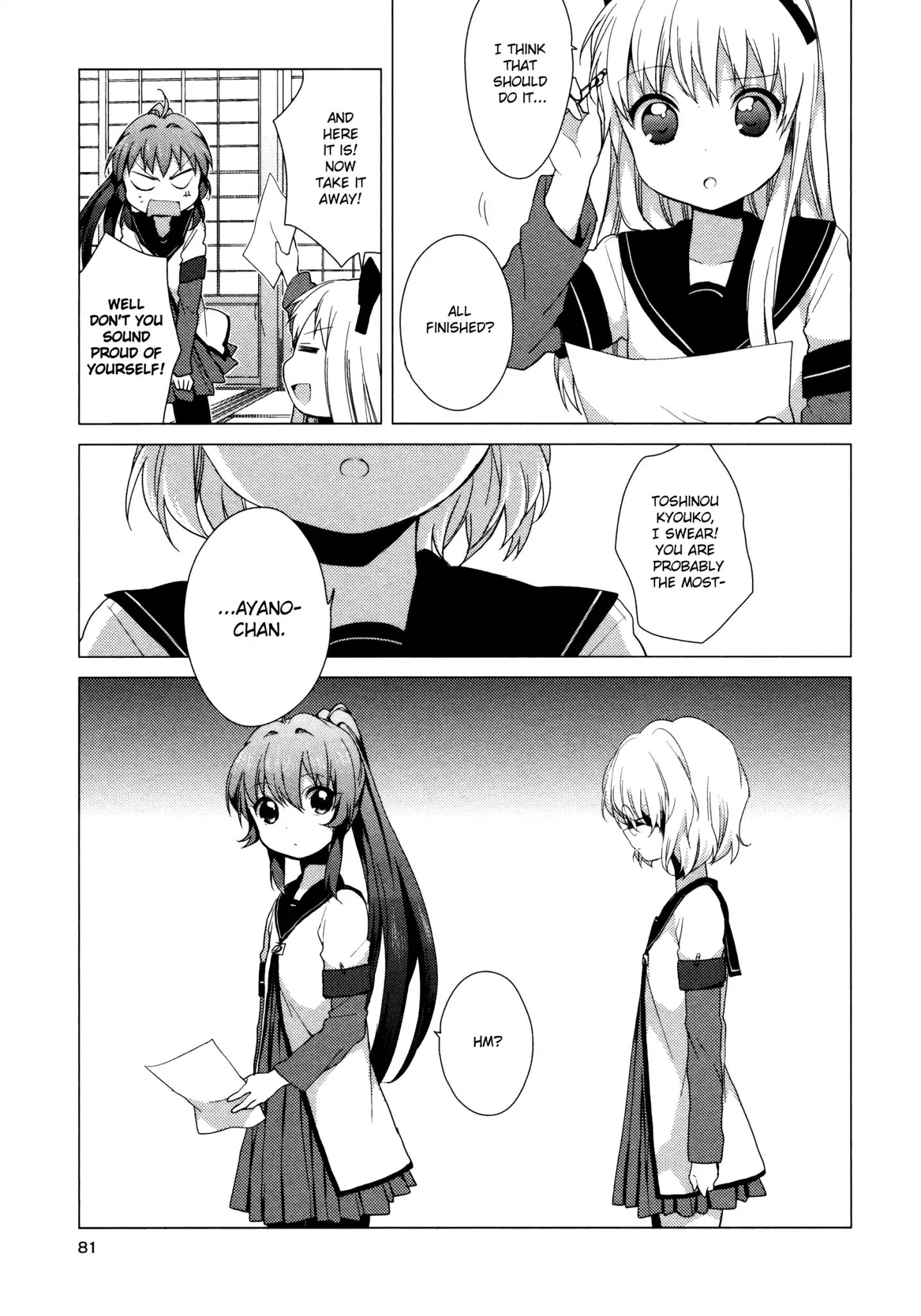Yuru Yuri Vol.4 Chapter 38: Alcohol And Tears, Girls And Girls - Picture 3