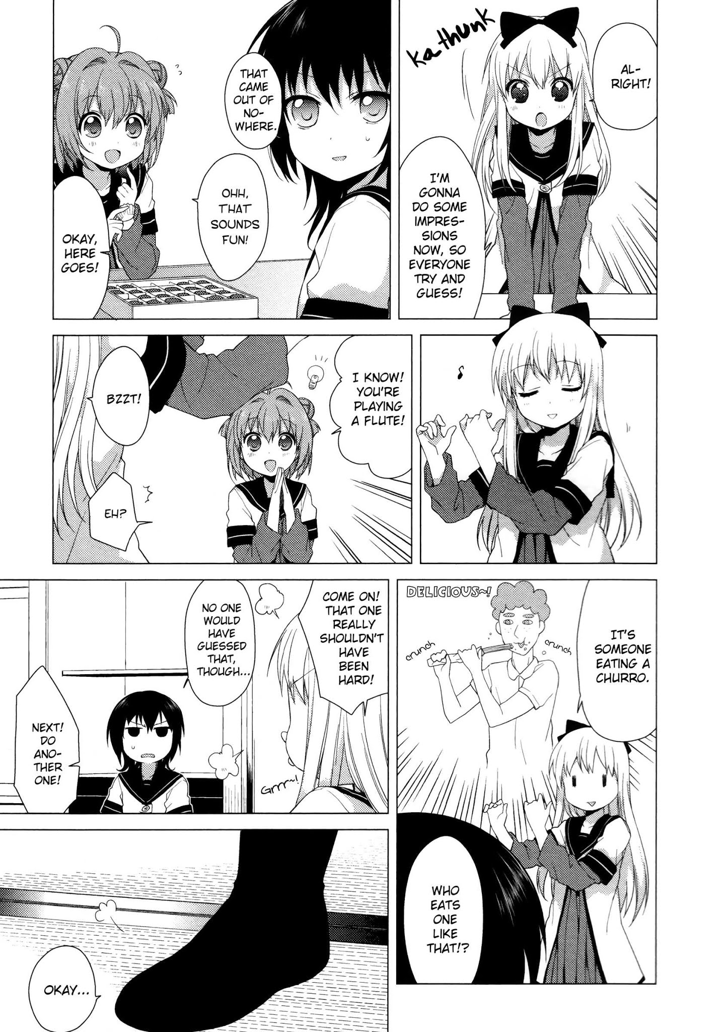 Yuru Yuri Chapter 32.5: Bonus Track 6 - Try And Guess ♪ - Picture 3