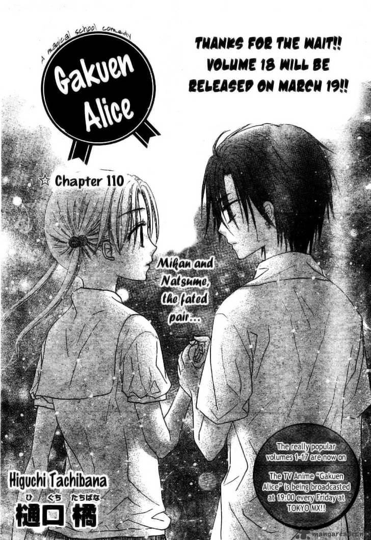 Gakuen Alice Chapter 110 - Picture 1