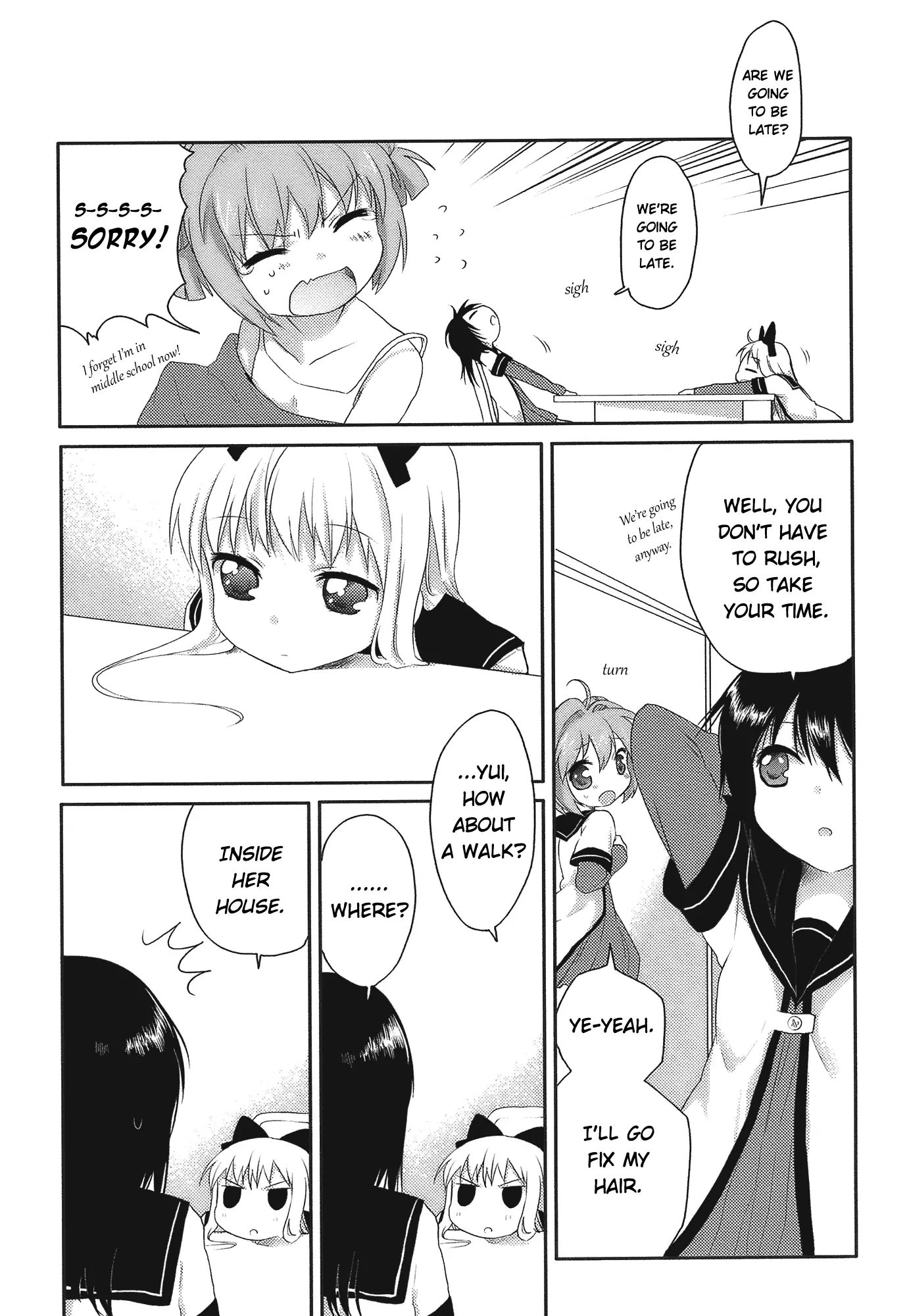 Yuru Yuri Vol.1 Chapter 2: How About A Walk Around The House? - Picture 3