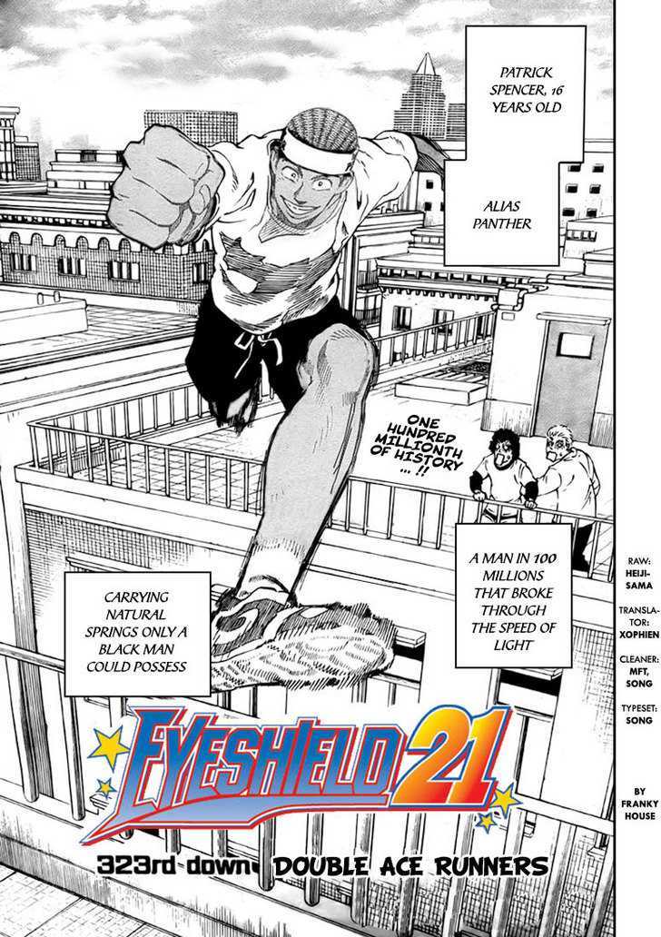 Eyeshield 21 Chapter 323 : Double Ace Runners - Picture 1