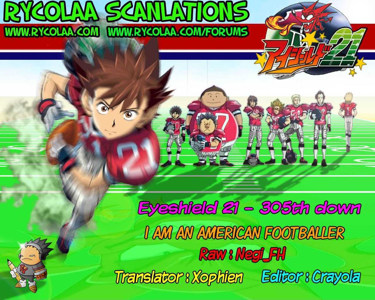 Eyeshield 21 Chapter 305 : I Am An American Footballer - Picture 1