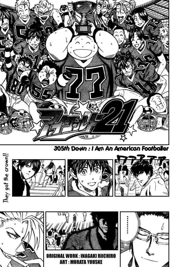 Eyeshield 21 Chapter 305 : I Am An American Footballer - Picture 3
