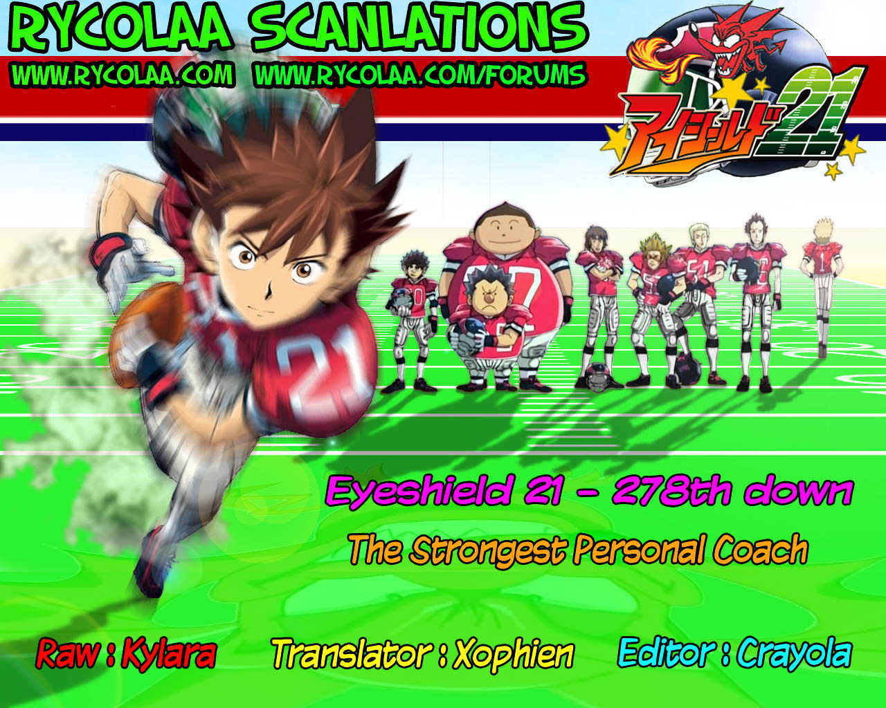 Eyeshield 21 Chapter 278 : The Strongest Personal Coach - Picture 1